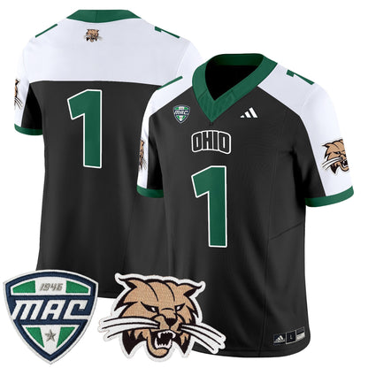 Men's Ohio Bobcats 2025 Vapor Limited Jersey - All Stitched