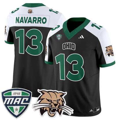 Men's Ohio Bobcats 2025 Vapor Limited Jersey - All Stitched