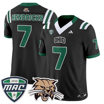 Men's Ohio Bobcats 2025 Vapor Limited Jersey - All Stitched