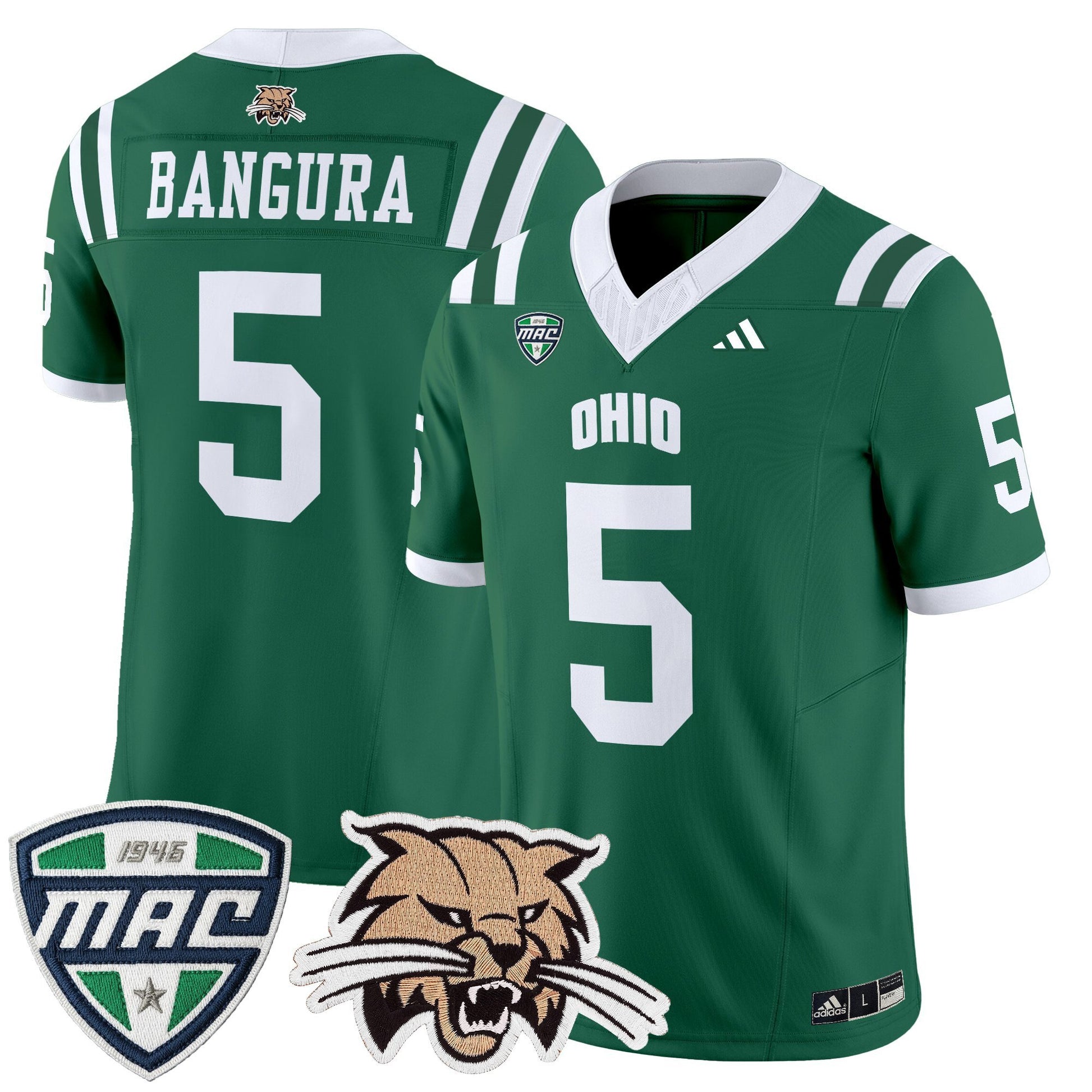 Men's Ohio Bobcats 2025 Vapor Limited Jersey - All Stitched