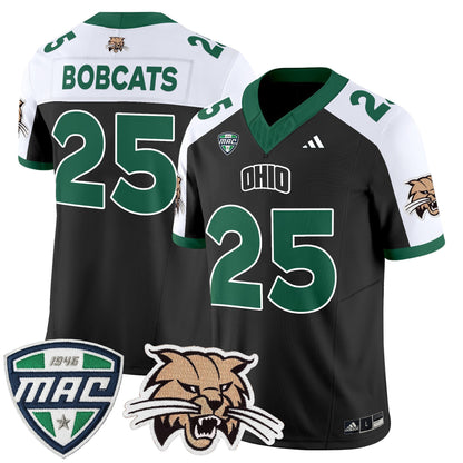 Men's Ohio Bobcats 2025 Vapor Limited Jersey - All Stitched