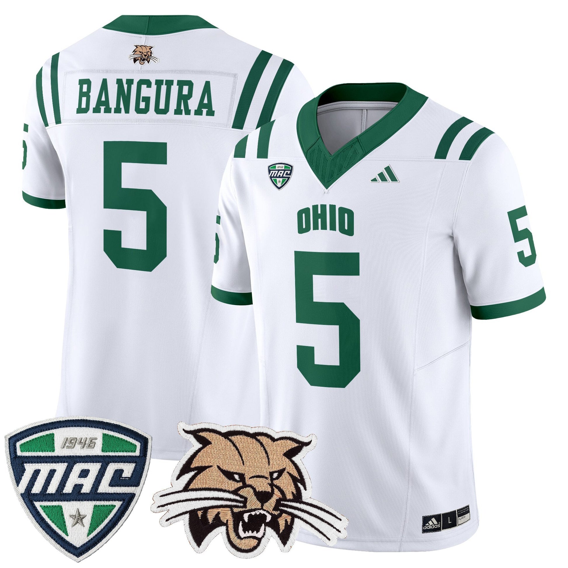 Men's Ohio Bobcats 2025 Vapor Limited Jersey - All Stitched