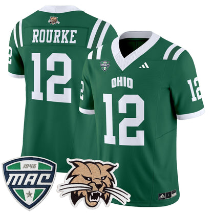 Men's Ohio Bobcats 2025 Vapor Limited Jersey - All Stitched