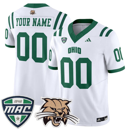 Ohio Bobcats 2025 Vapor Limited Custom Jersey - All Stitched
