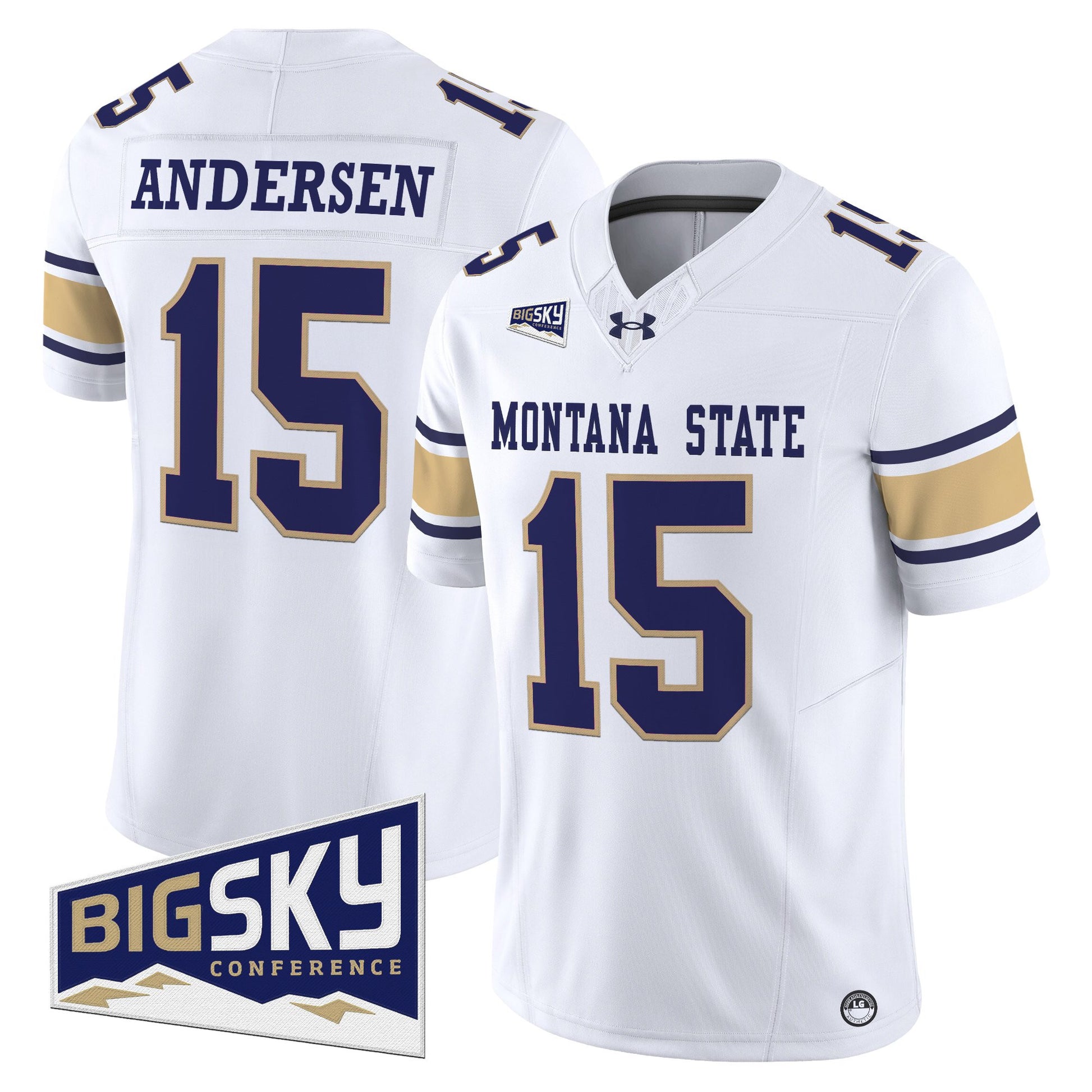 Men's Montana State Bobcats 2025 Vapor Limited Jersey - All Stitched