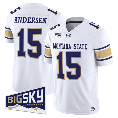 Men's Montana State Bobcats 2025 Vapor Limited Jersey - All Stitched