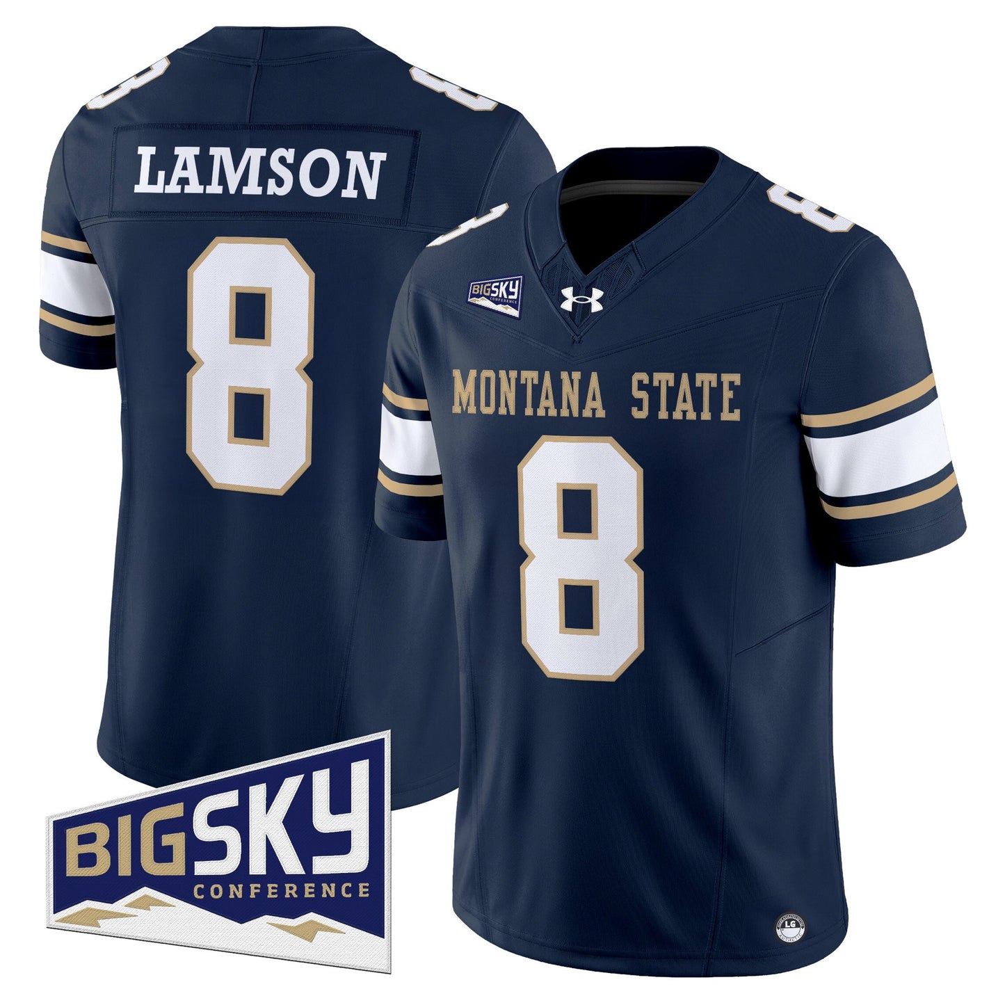 Men's Montana State Bobcats 2025 Vapor Limited Jersey - All Stitched