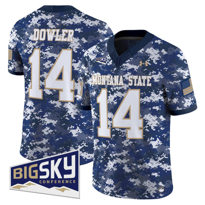 Men's Montana State Bobcats 2025 Vapor Limited Jersey - All Stitched