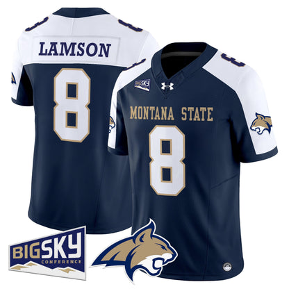 Men's Montana State Bobcats 2025 Vapor Limited Jersey - All Stitched