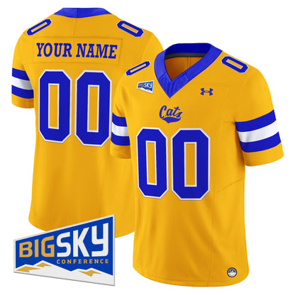 Montana State Bobcats 2025 Vapor Limited Custom Jersey - All Stitched