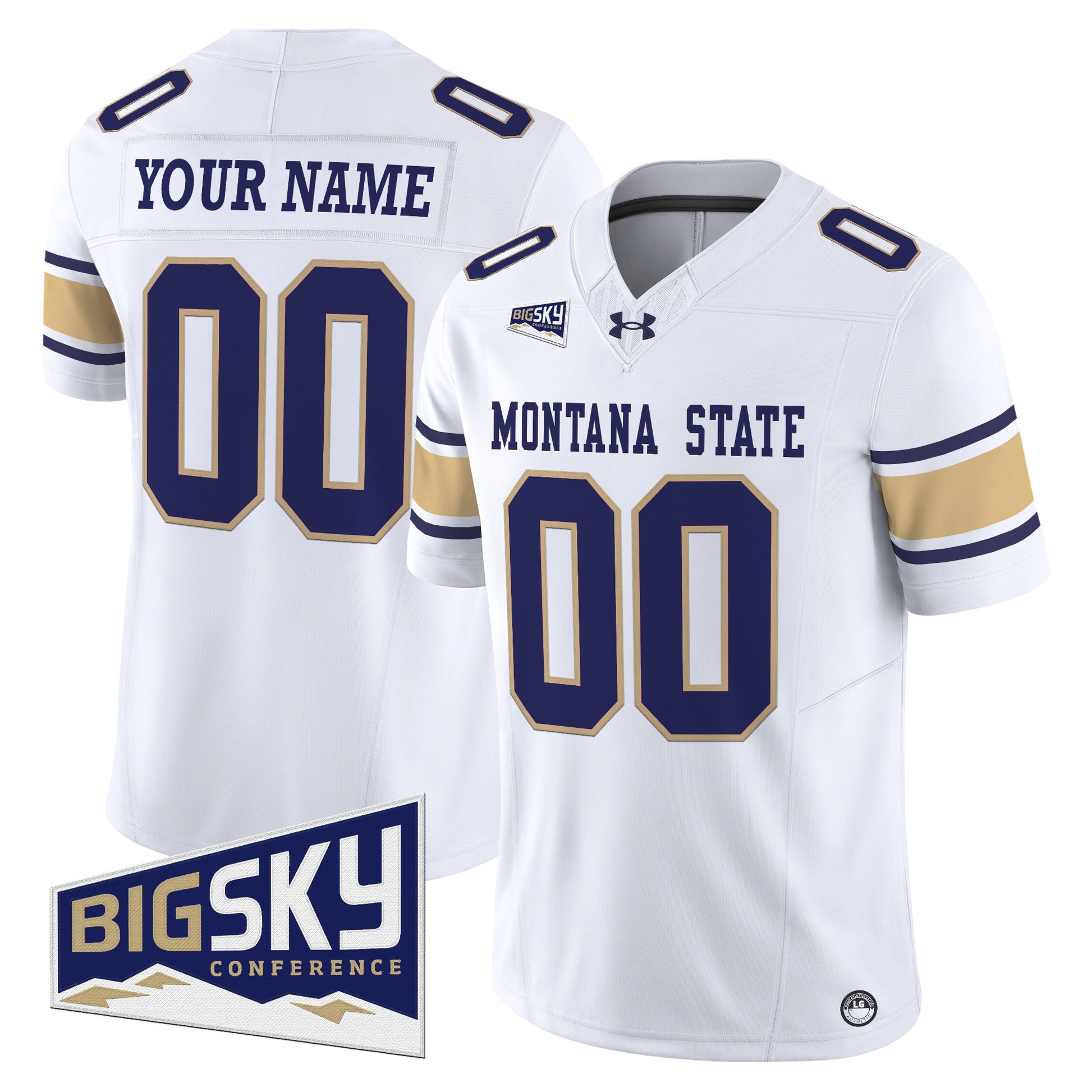 Montana State Bobcats 2025 Vapor Limited Custom Jersey - All Stitched