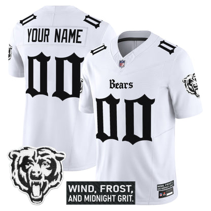 Chicago Bears 'Gothic Midway Legacy' Vapor Limited Custom Jersey - All Stitched