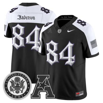Men's Army Black Knights Honoring 250 Years Of Service And Sacrifice Vapor Limited Jersey - All Stitched