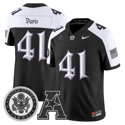 Men's Army Black Knights Honoring 250 Years Of Service And Sacrifice Vapor Limited Jersey - All Stitched