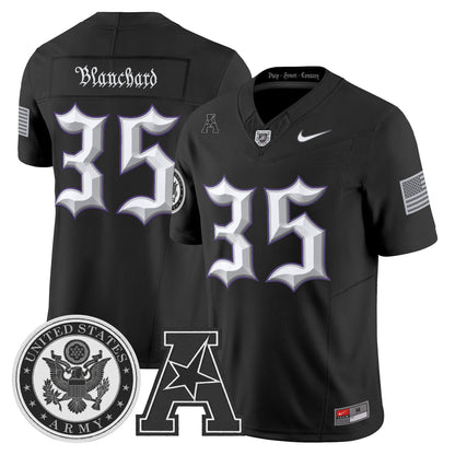 Men's Army Black Knights Honoring 250 Years Of Service And Sacrifice Vapor Limited Jersey - All Stitched
