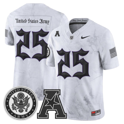 Men's Army Black Knights Honoring 250 Years Of Service And Sacrifice Vapor Limited Jersey - All Stitched