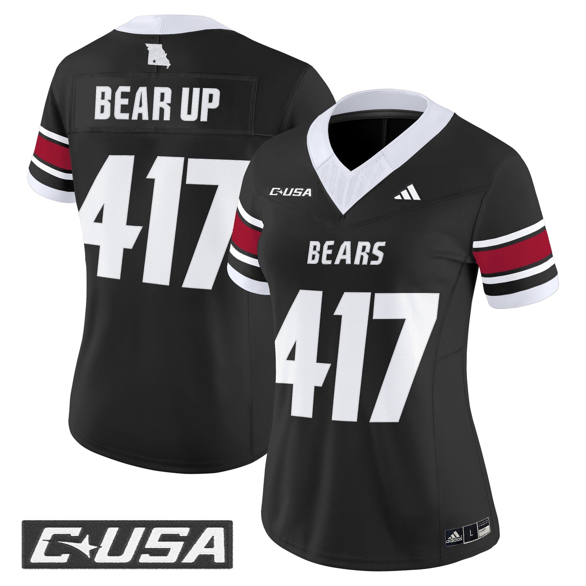 Women's Missouri State Bears 2025 Vapor Limited Jersey - All Stitched