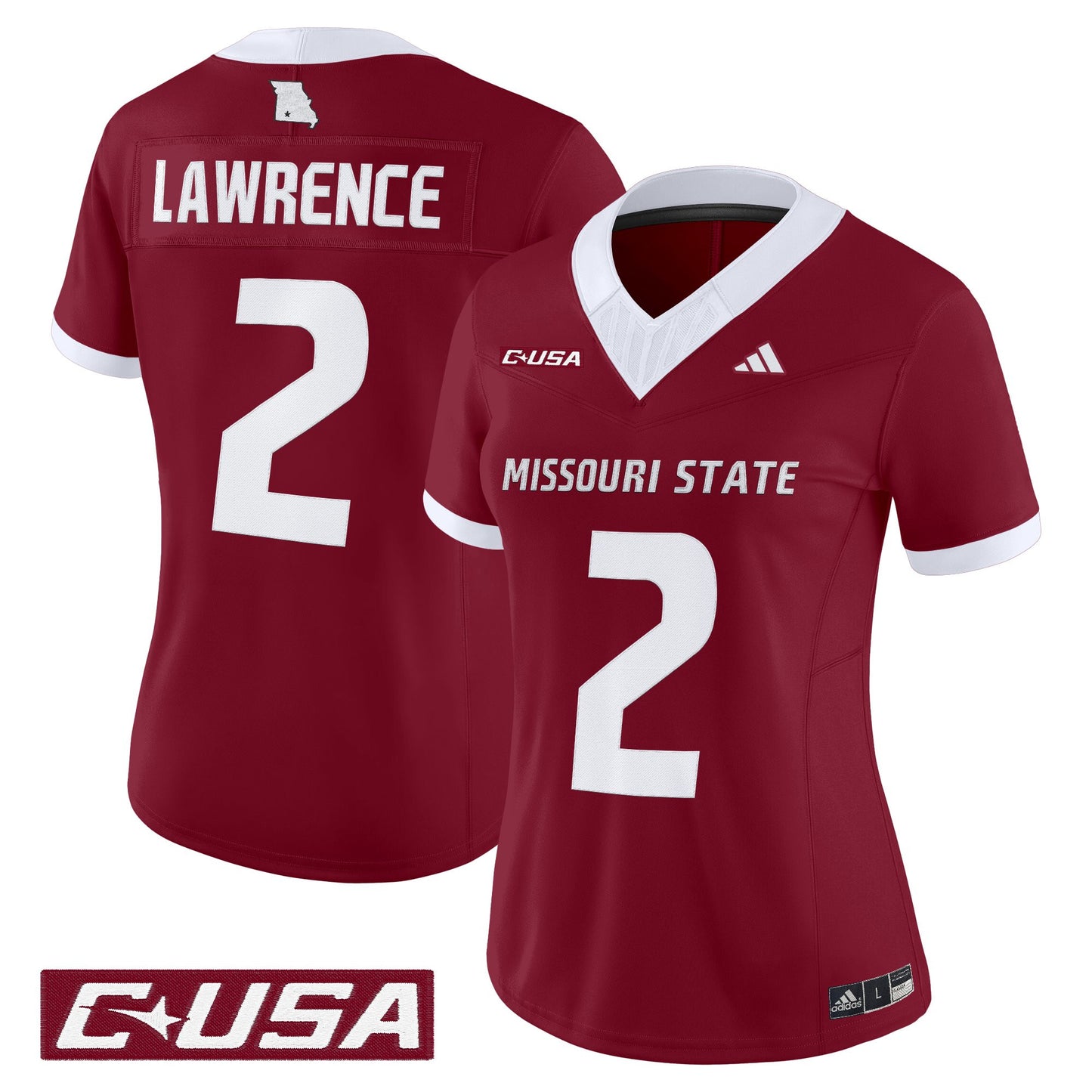 Women's Missouri State Bears 2025 Vapor Limited Jersey - All Stitched