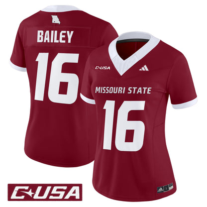 Women's Missouri State Bears 2025 Vapor Limited Jersey - All Stitched