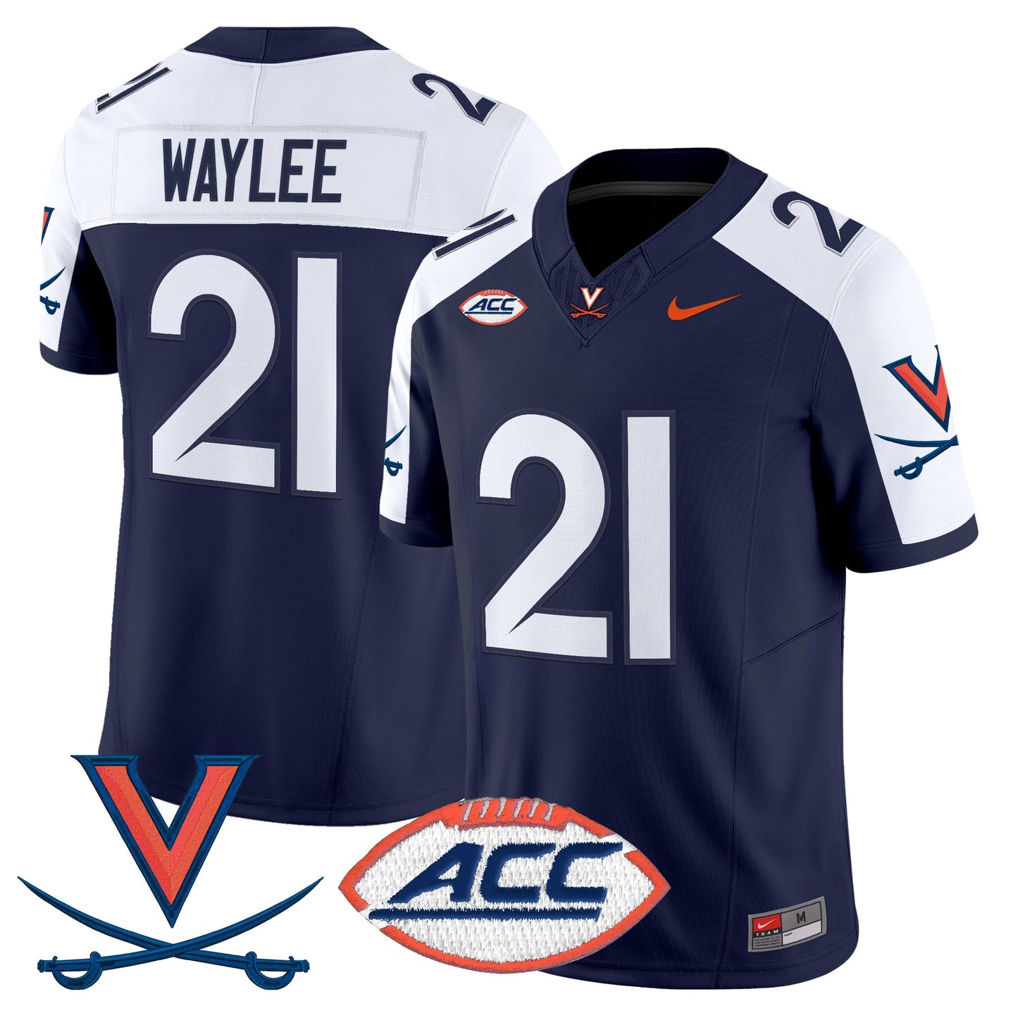 Men's Virginia Cavaliers 2025 Vapor Limited Jersey - All Stitched