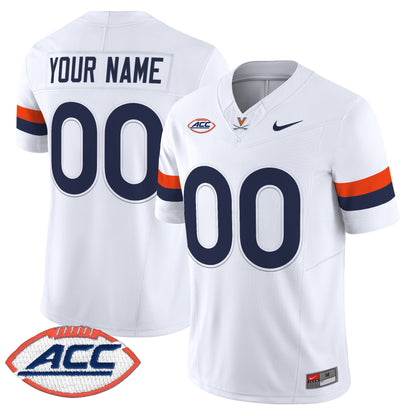 Virginia Cavaliers 2025 Vapor Limited Custom Jersey - All Stitched