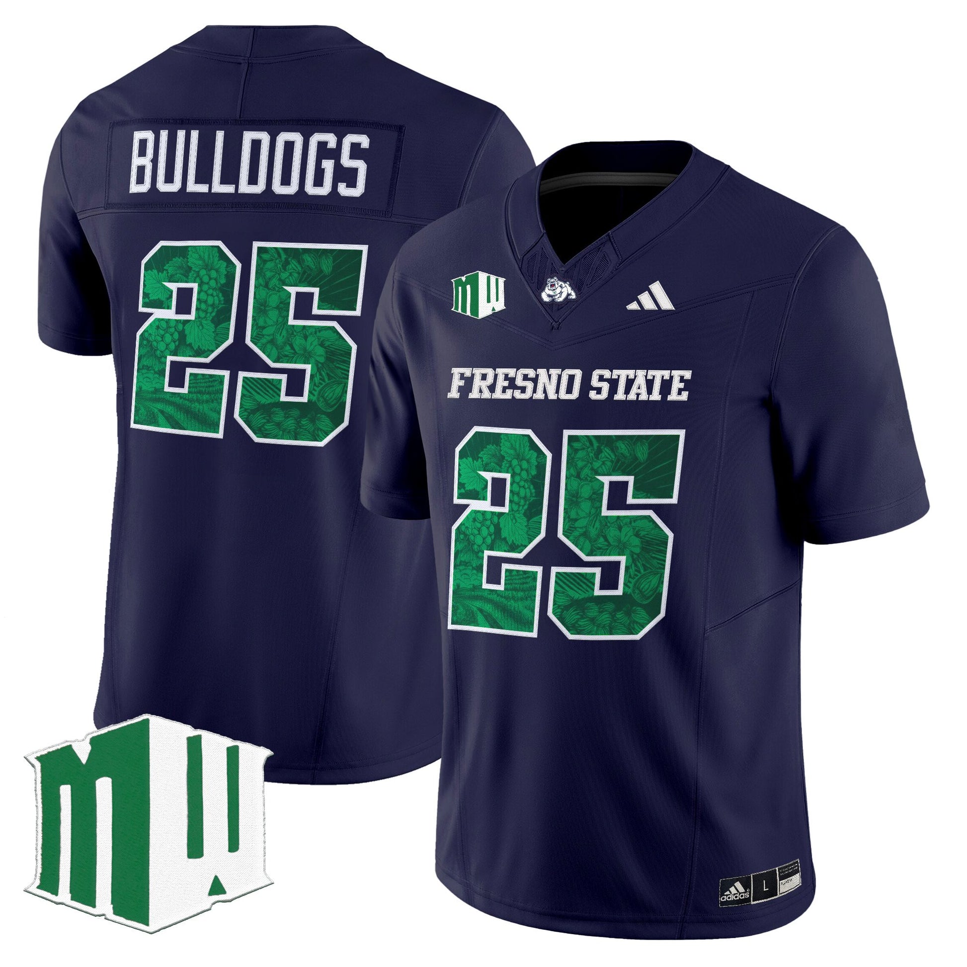 Men's Fresno State Bulldogs 2025 'Ag Fest Edition' Vapor Limited Jersey - All Stitched