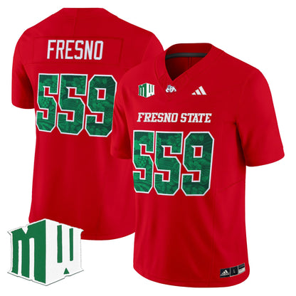 Men's Fresno State Bulldogs 2025 'Ag Fest Edition' Vapor Limited Jersey - All Stitched