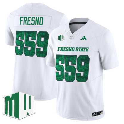 Men's Fresno State Bulldogs 2025 'Ag Fest Edition' Vapor Limited Jersey - All Stitched