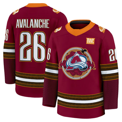 Colorado Avalanche 'Wingleader Edition' Premium Jersey - Stitched