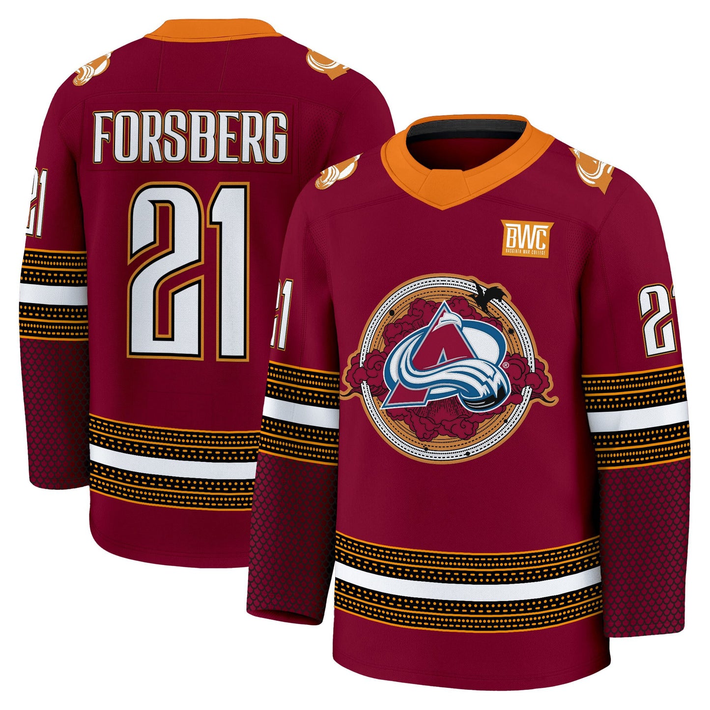 Colorado Avalanche 'Wingleader Edition' Premium Jersey - Stitched
