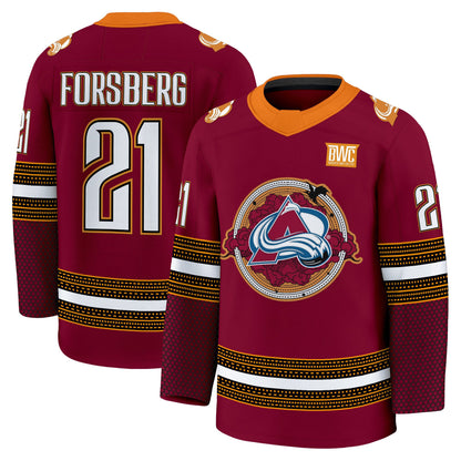 Colorado Avalanche 'Wingleader Edition' Premium Jersey - Stitched