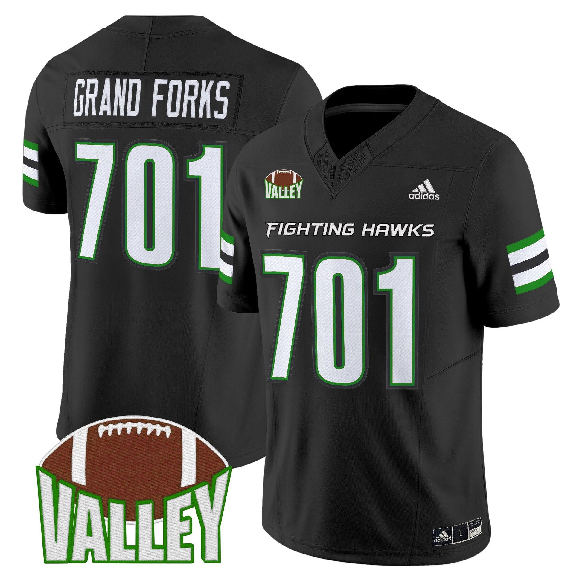 Men's North Dakota Fighting Hawks 2025 Vapor Limited Jersey - All Stitched