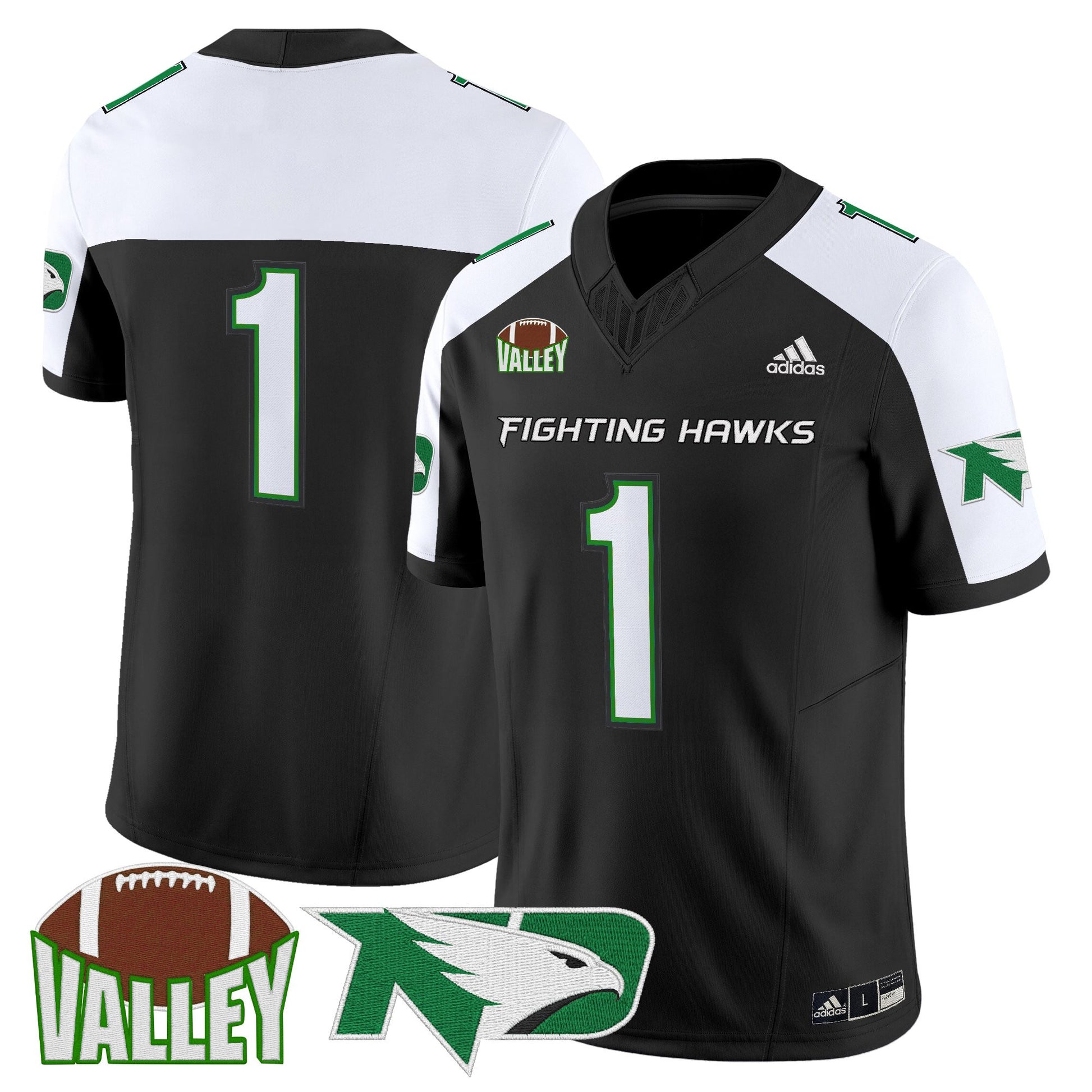 Men's North Dakota Fighting Hawks 2025 Vapor Limited Jersey - All Stitched