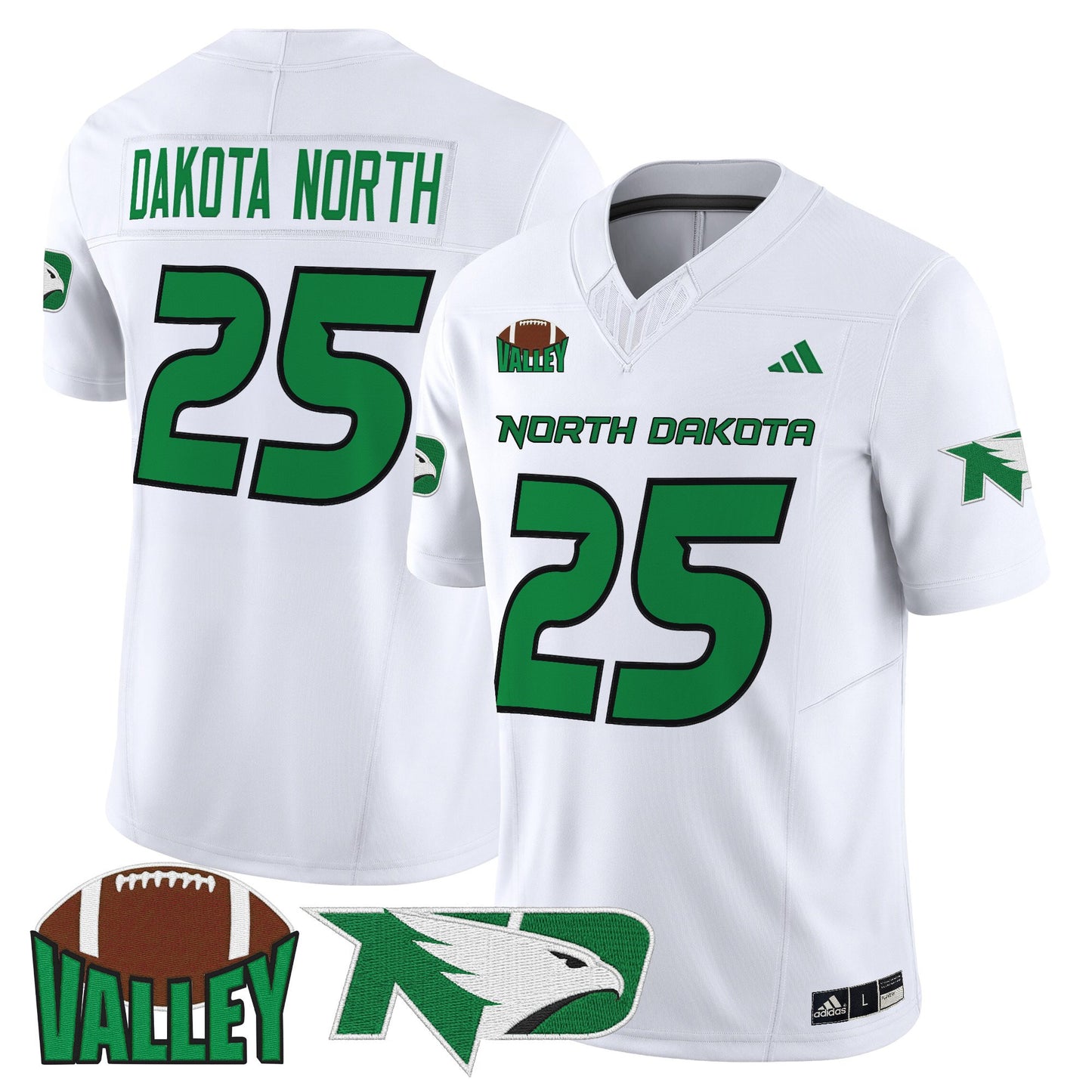 Men's North Dakota Fighting Hawks 2025 Vapor Limited Jersey - All Stitched