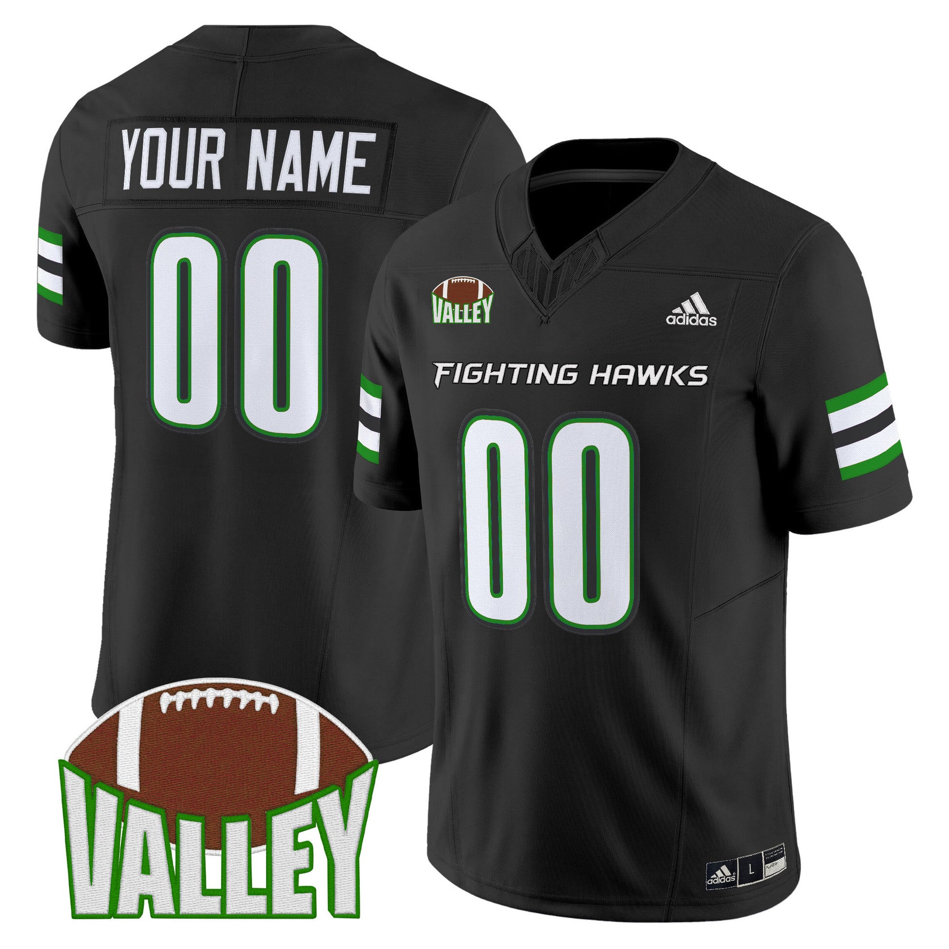 North Dakota Fighting Hawks 2025 Vapor Limited Custom Jersey - All Stitched