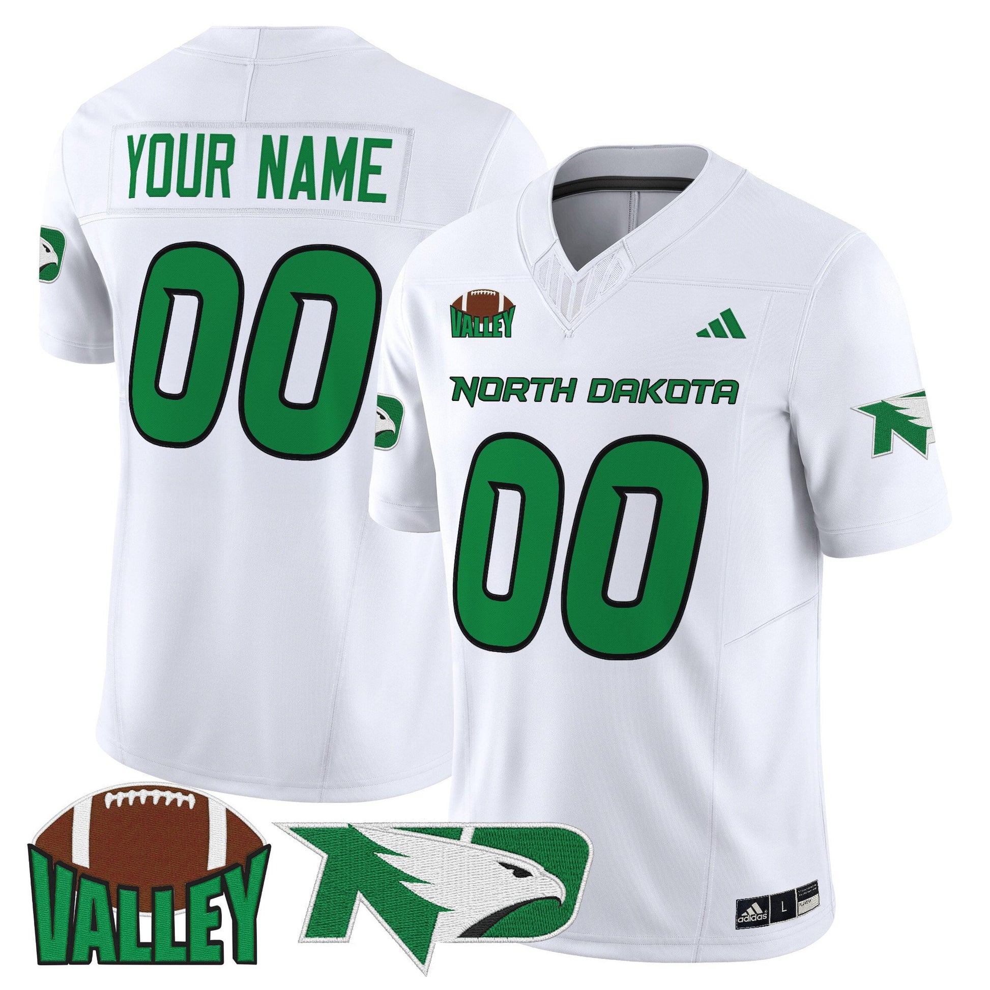 North Dakota Fighting Hawks 2025 Vapor Limited Custom Jersey - All Stitched