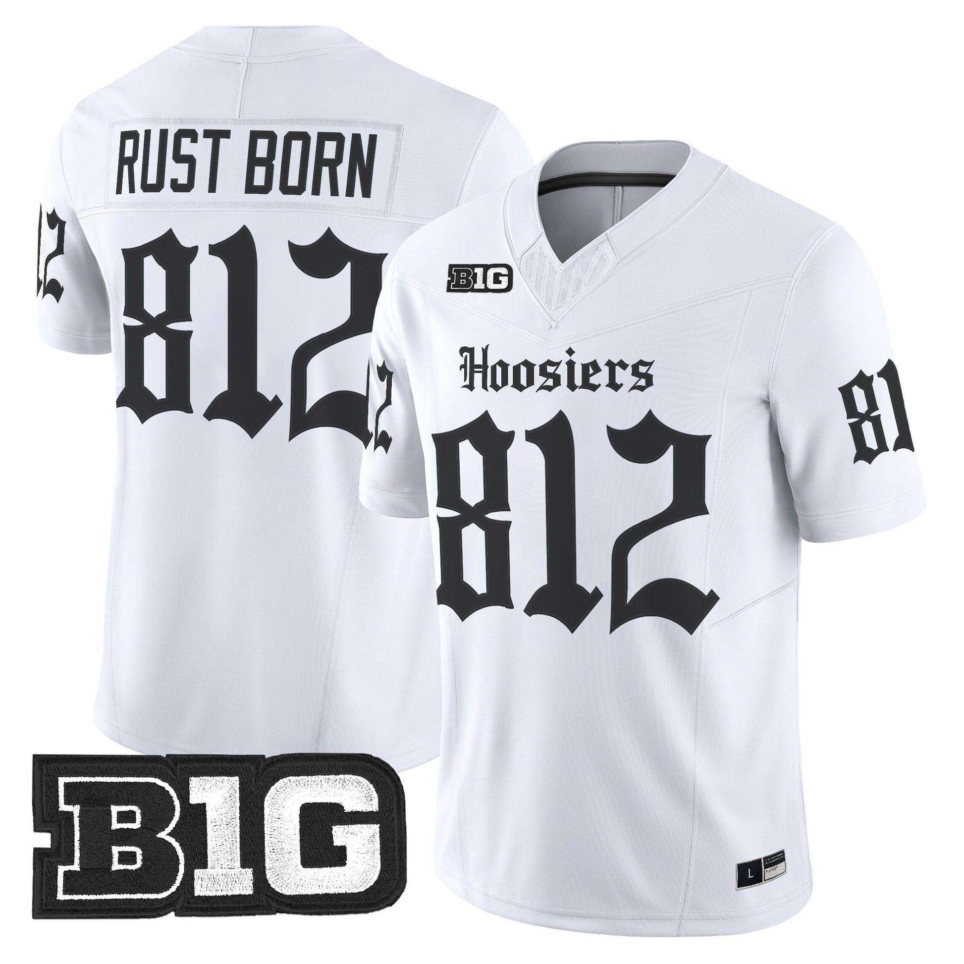 Men's Indiana Hoosiers 'Gothic Edition' Vapor Limited Jersey - All Stitched