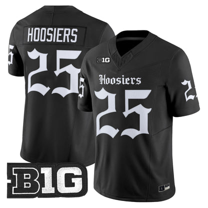 Men's Indiana Hoosiers 'Gothic Edition' Vapor Limited Jersey - All Stitched