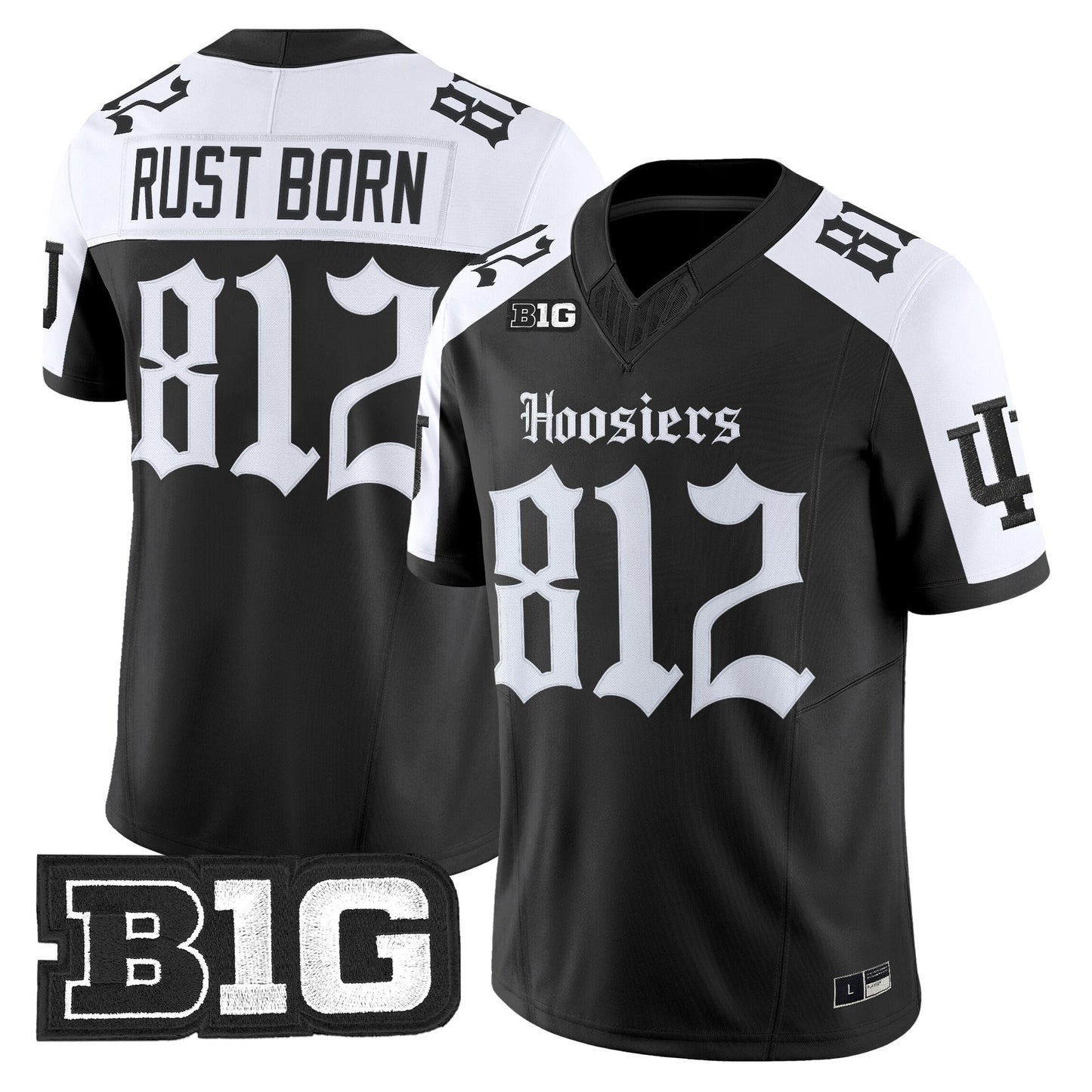 Men's Indiana Hoosiers 'Gothic Edition' Vapor Limited Jersey - All Stitched