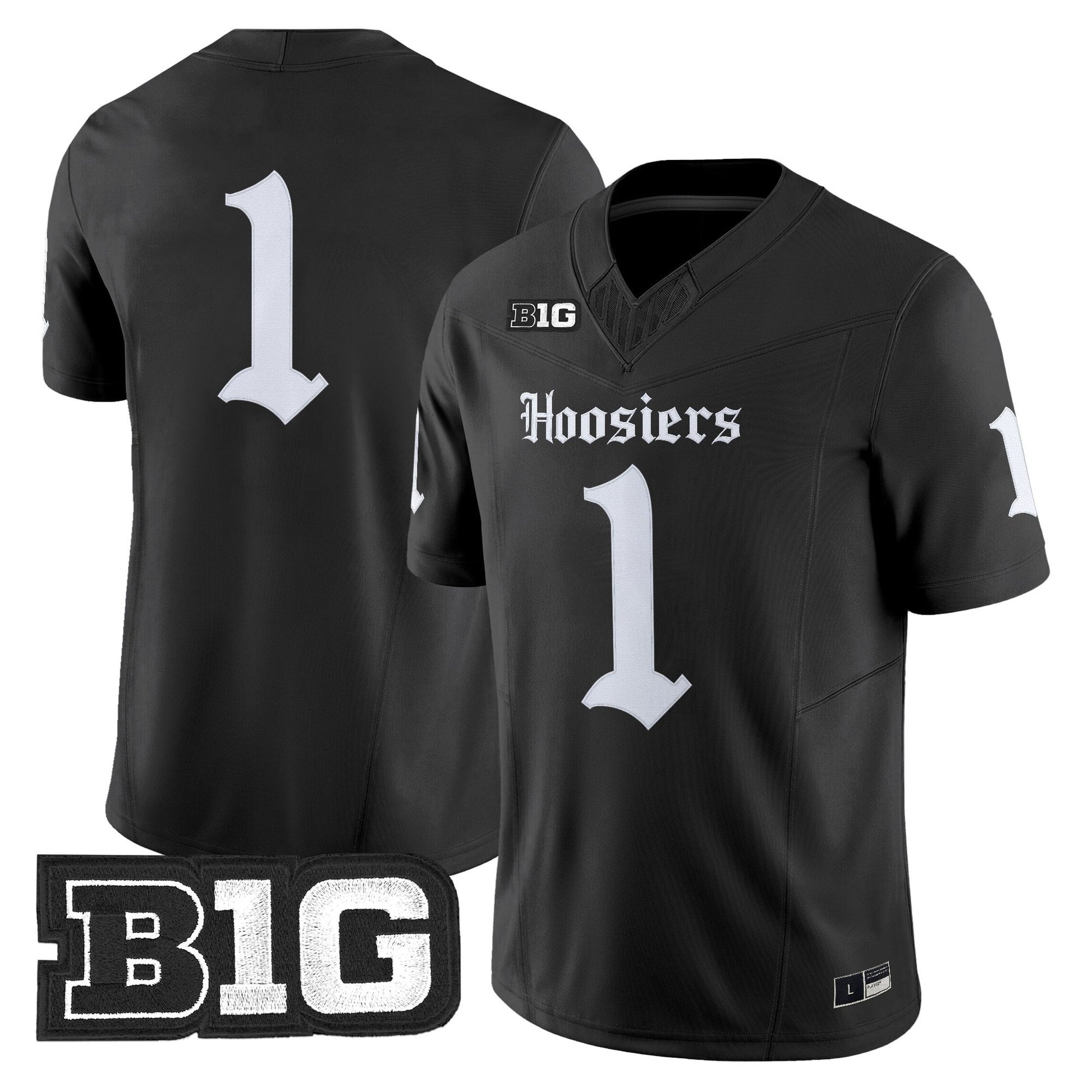 Men's Indiana Hoosiers 'Gothic Edition' Vapor Limited Jersey - All Stitched