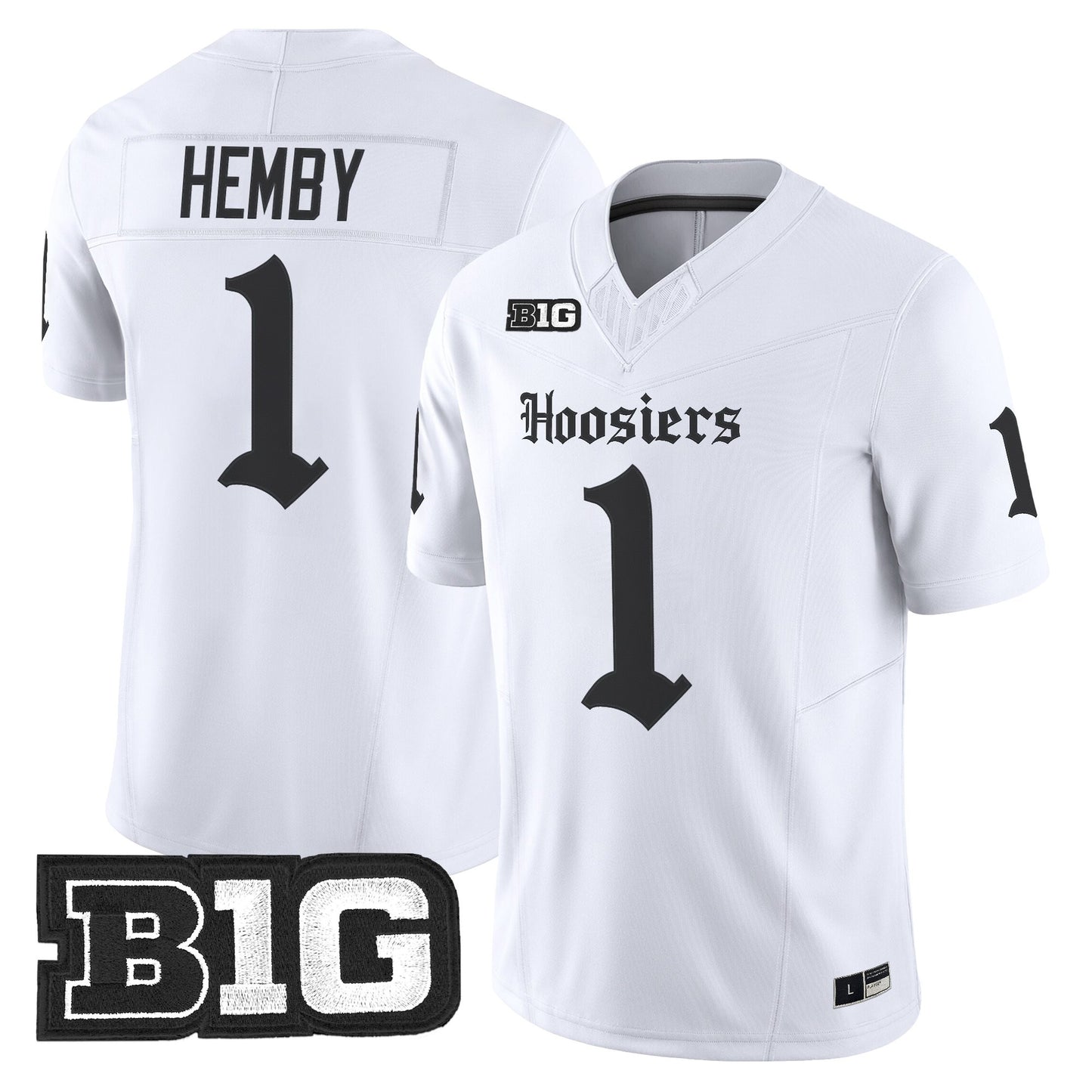 Men's Indiana Hoosiers 'Gothic Edition' Vapor Limited Jersey - All Stitched