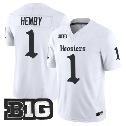 Men's Indiana Hoosiers 'Gothic Edition' Vapor Limited Jersey - All Stitched