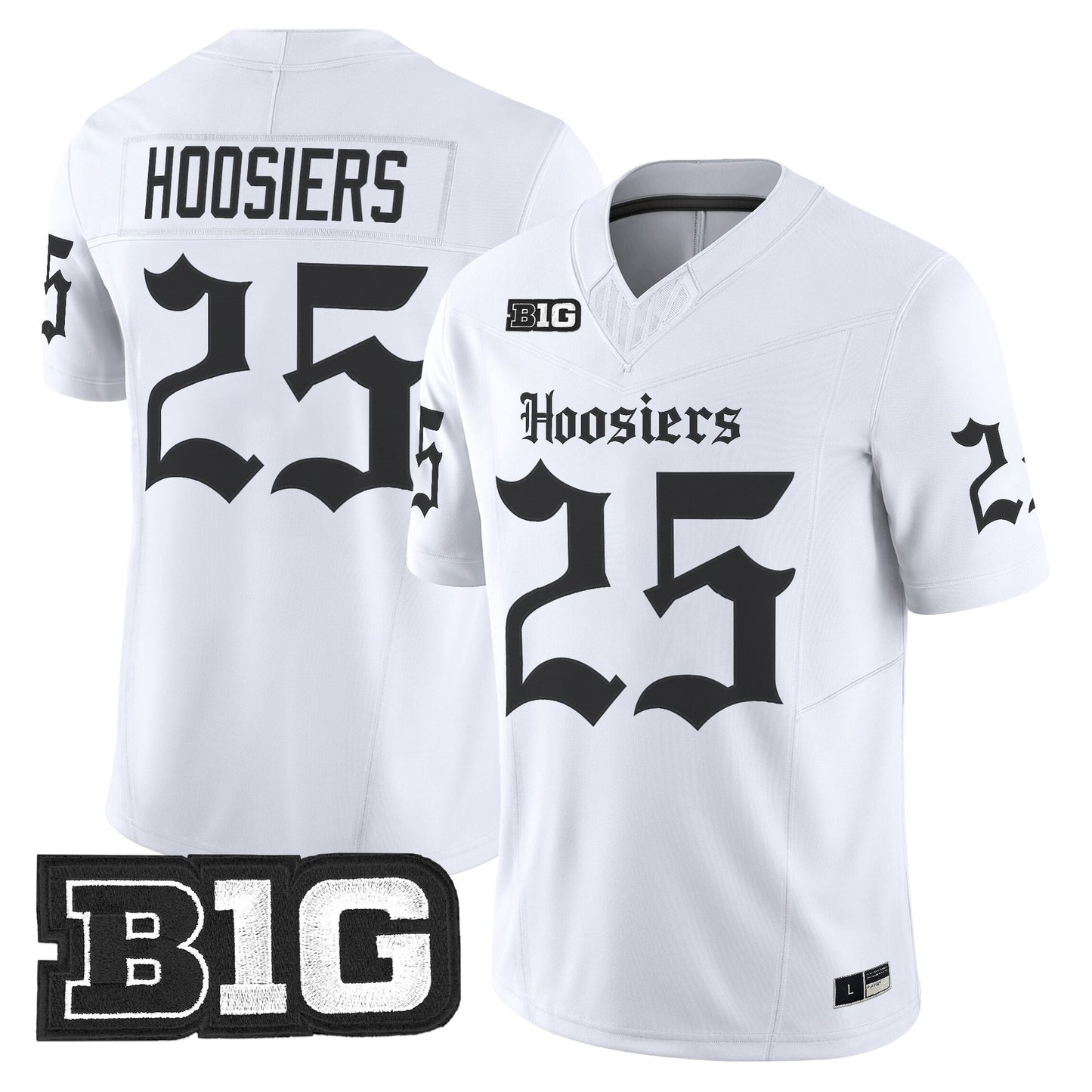 Men's Indiana Hoosiers 'Gothic Edition' Vapor Limited Jersey - All Stitched