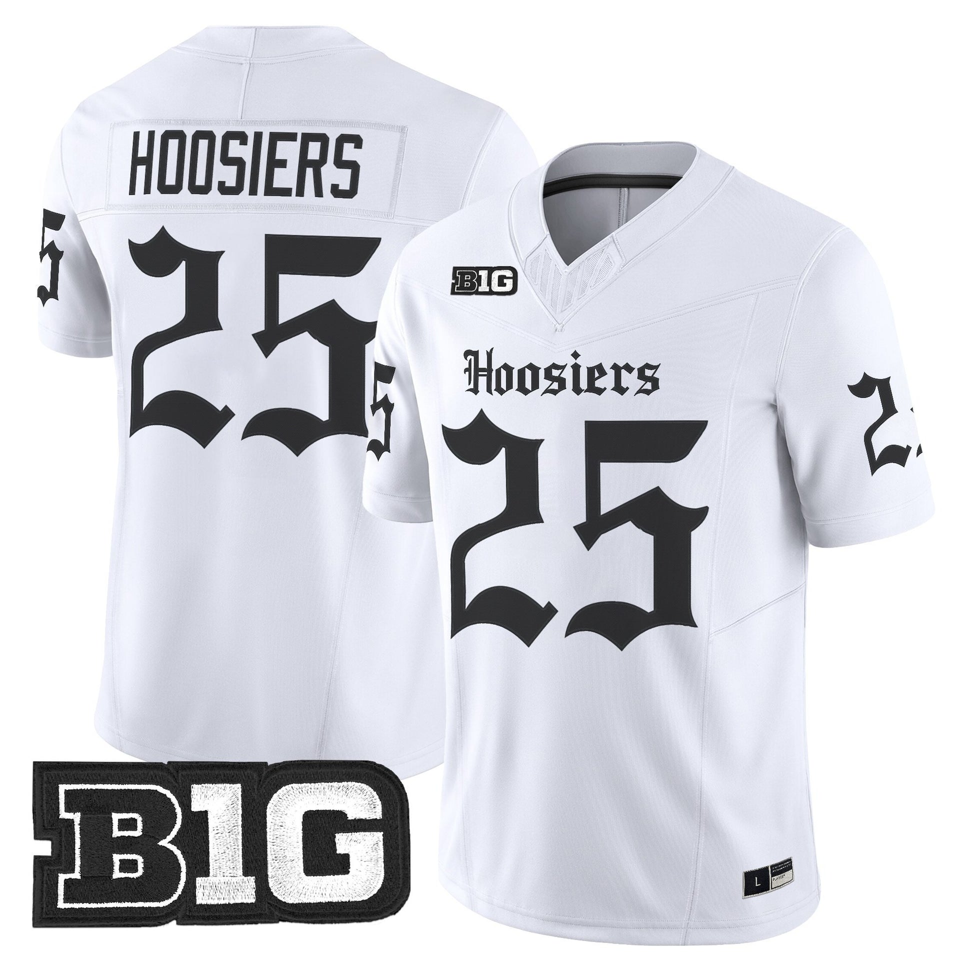 Men's Indiana Hoosiers 'Gothic Edition' Vapor Limited Jersey - All Stitched