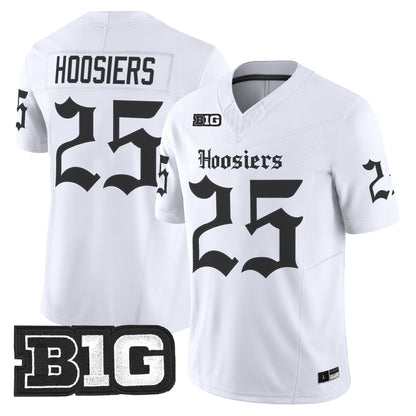 Men's Indiana Hoosiers 'Gothic Edition' Vapor Limited Jersey - All Stitched