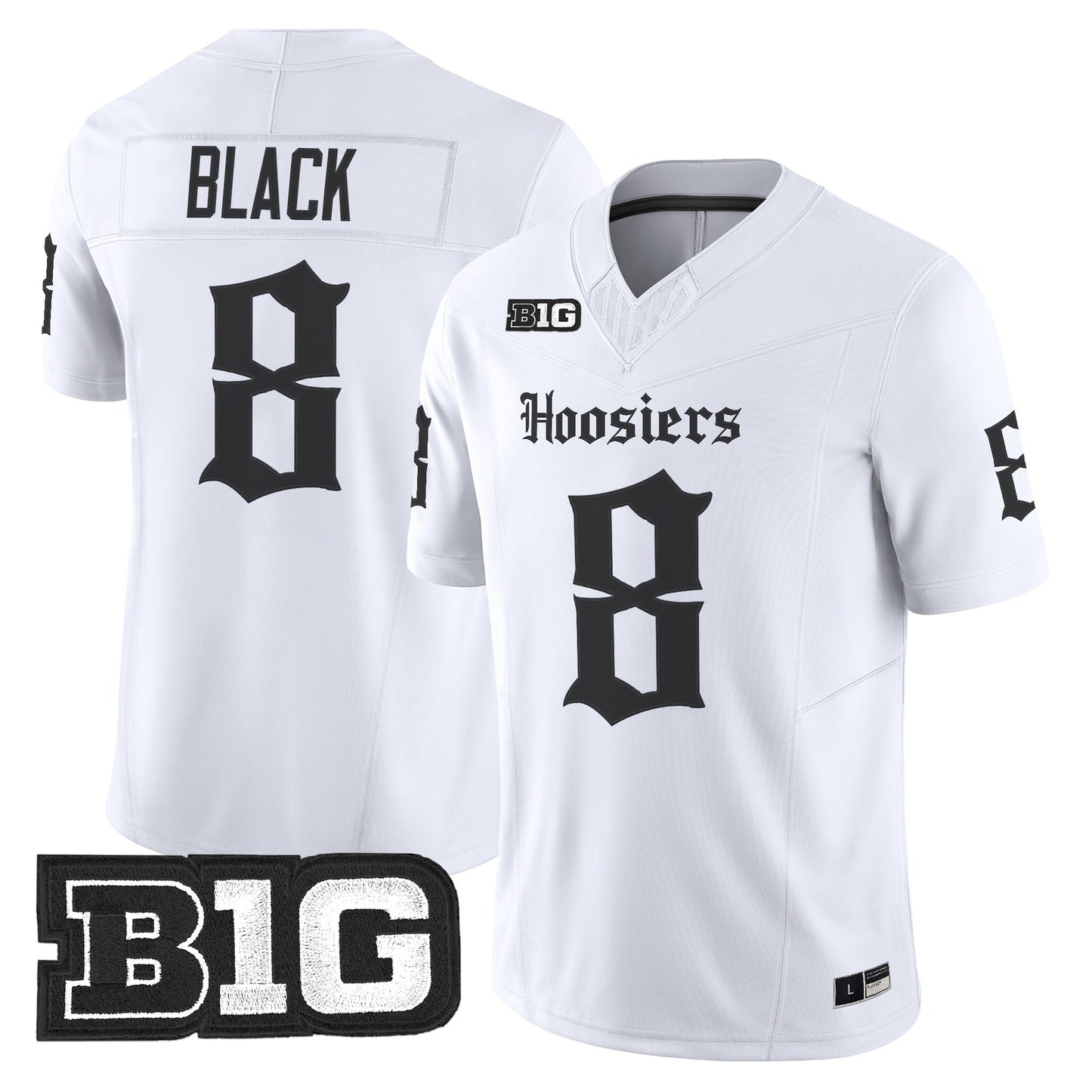 Men's Indiana Hoosiers 'Gothic Edition' Vapor Limited Jersey - All Stitched