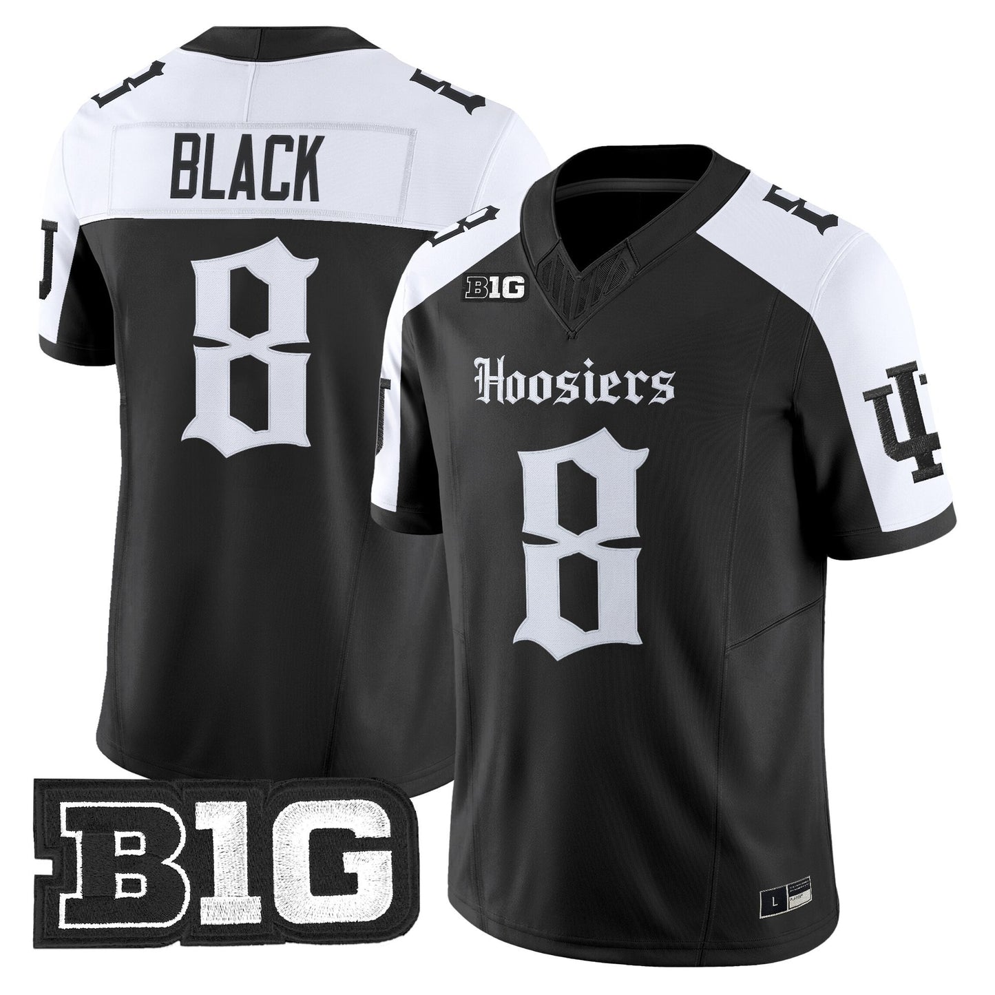 Men's Indiana Hoosiers 'Gothic Edition' Vapor Limited Jersey - All Stitched