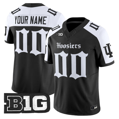 Indiana Hoosiers 'Gothic Edition' Vapor Limited Custom Jersey - All Stitched
