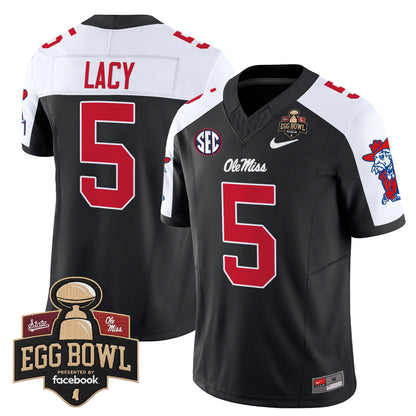 Men's Ole Miss Rebels 2025 Egg Bowl Vapor Limited Jersey - All Stitched
