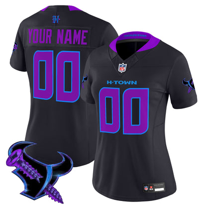 Houston Texans 2025 DJ Screw Vapor Limited Custom Jersey - All Stitched